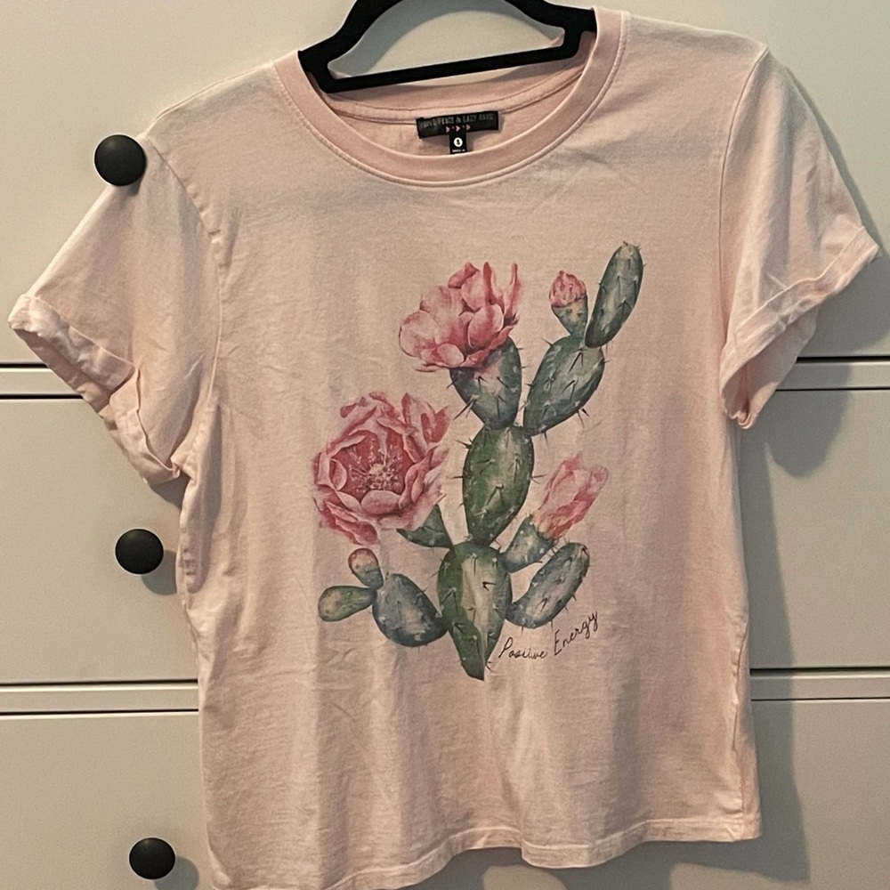 PINK & GREEN CACTUS SHIRT